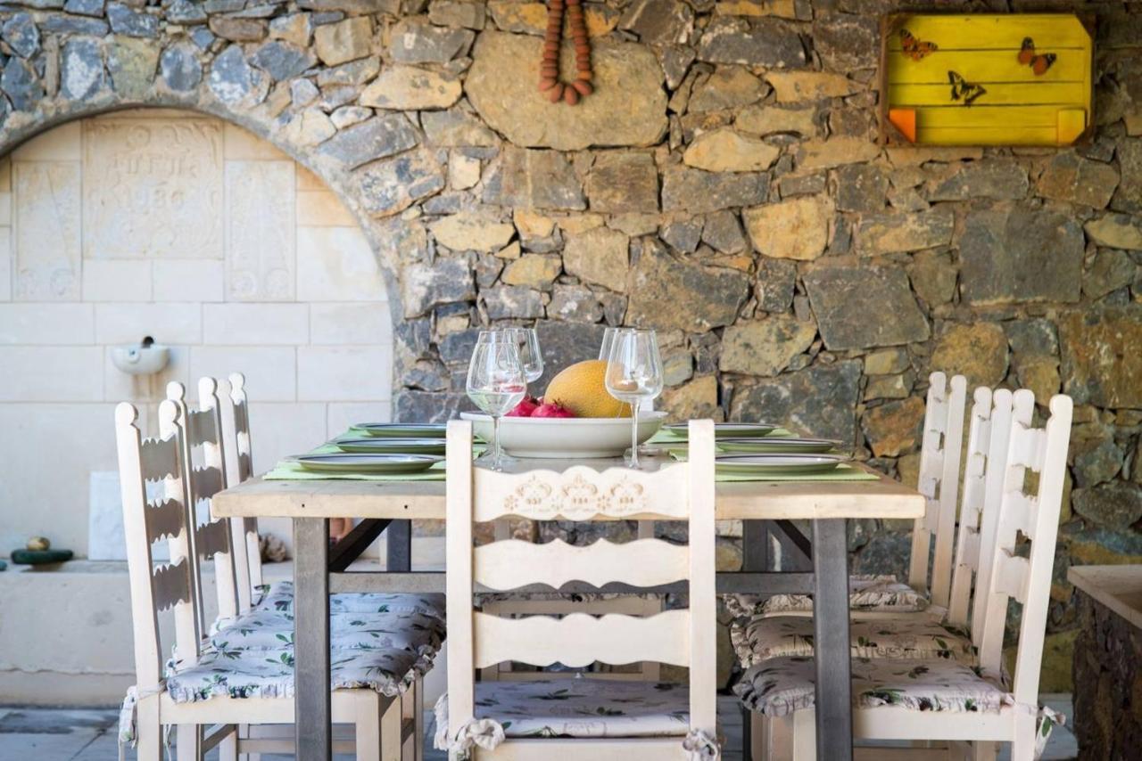 Authentic Cretan Stone Windmill Sitia (Crete) Exterior foto