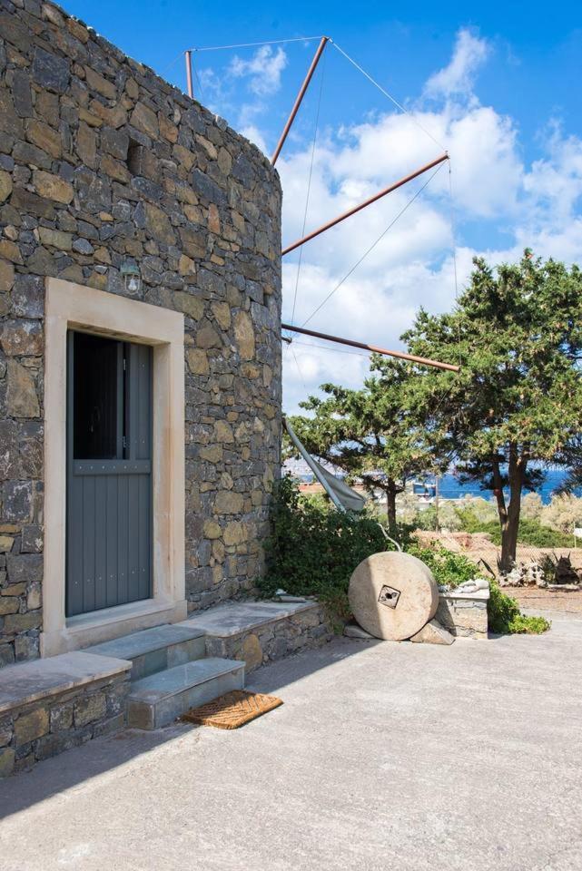 Authentic Cretan Stone Windmill Sitia (Crete) Exterior foto