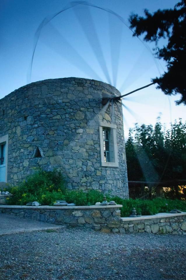 Authentic Cretan Stone Windmill Sitia (Crete) Exterior foto