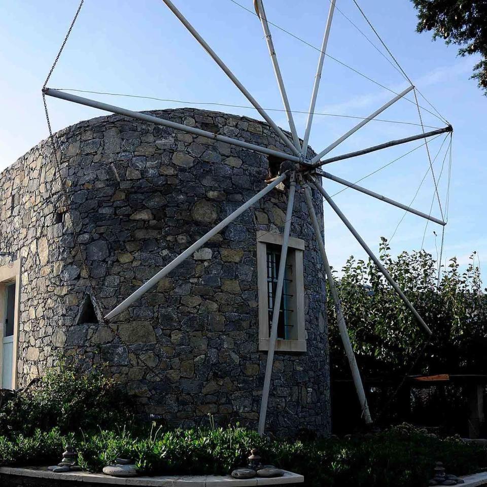 Authentic Cretan Stone Windmill Sitia (Crete) Exterior foto